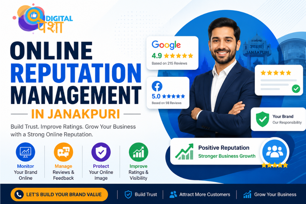 Online Reputation Management in Janakpuri